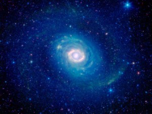 Телескопом NASA было обнаружено новое огненное кольцо галактики