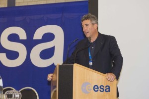 Franco Ongaro во время речи на Technology Workshop