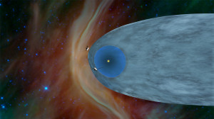 Интерпретация месторасположения спутников Voyager в космическом пространстве