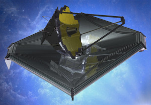 Компьютерная модель James Webb Space Telescope