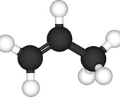Молекулярная формула пропилена C3H6