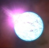 Поведение нейтронной звезды