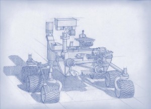 Предполагаемый дизайн марсохода Mars 2020 Mission