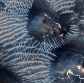 Снимок марсианской поверхности, сделанный камерой HiRISE