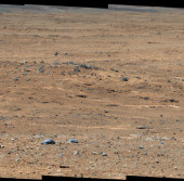 Вид с марсохода Curiosity на Waypoint 1