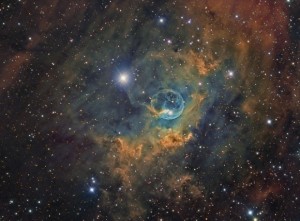 Астрофотографом запечатлено фото туманности Пузырь
