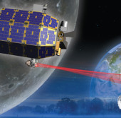 Концепция лазерной связи между зондом LADEE и наземной станцией