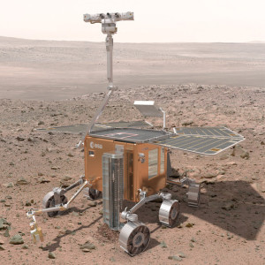 Марсоход ExoMars на Красной планете