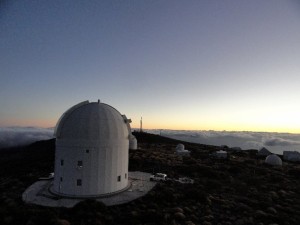 Наземная станция ESA на острове Тенериф