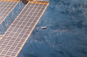 Спутник «TechEdSat-3p», выведенный в открытый космос из японского модуля МКС «Кибо»