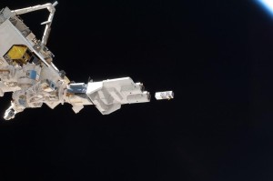 Вид на «TechEdSat-3p» с МКС