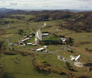 Антенный комплекс Deep Space Network возле Канберры, официальное открытие которого состоялось в 1965 году