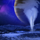 Космическому телескопу «Хаббл» удалось обнаружить паровые гейзеры над Европой – спутником Юпитера