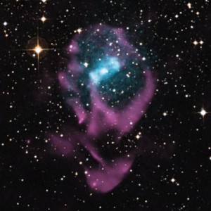 Обсерватория Chandra X-ray обнаружила самую молодую рентгеновскую звездную систему