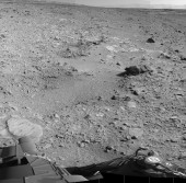 Снимок марсианкой поверхности, сделанный «Curiosity» 8 декабря 2013 года