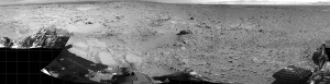 Снимок марсианкой поверхности, сделанный «Curiosity» 8 декабря 2013 года