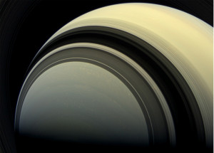 Снимок южного полушария Сатурна