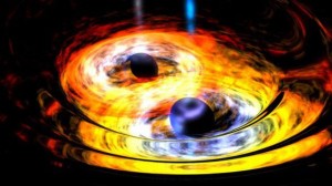 Ученым удалось запечатлеть начальную стадию процесса слияния черных дыр