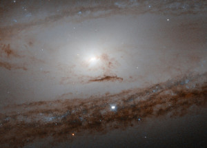 Галактика Messier 65 (снимок космического телескопа «Хаббл»)