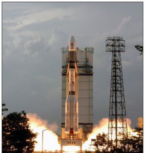 Индии удалось совершить запуск ракеты-носителя со спутником на борту