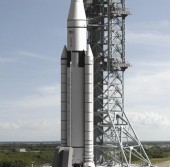 Концепт-арт ракета-носитель SLS