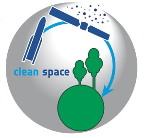 Логотип «Clean Space»