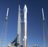 Ракета-носителя «Atlas V» со спутником «TDRS-L» перед запуском
