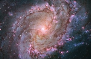 Спиральная галактика с перемычкой М83