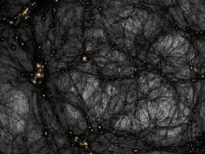 Модель распределения темной материи во Вселенной