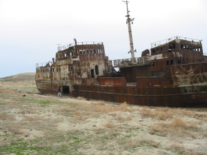 Реликвия обмелевшего Аральского моря