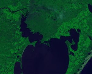 Снимок побережья Бразилии, сделанный «Proba-V»