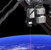 Optical Payload for Lasercomm Science (OPALS) в представлении художника