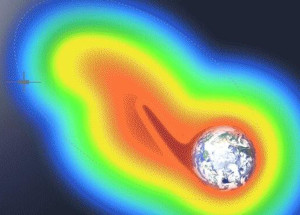Шлейф частиц плазмосферы, выполняющий роль дополнительной защиты Земли от солнечного материала