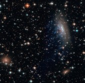 Снимок галактики ESO 137-001, сделанный космическим телескопом «Хаббл»