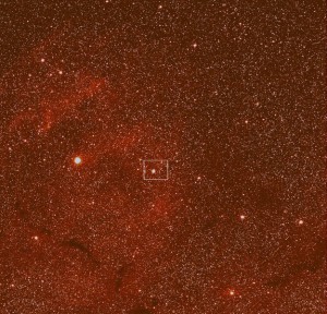Снимок кометы 67P\Чурюмова-Герасименко сделанный широкоугольной камерой «Rosetta»