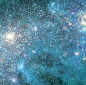 Учёные полагают, что темной материей представлено порядка ¼ массы Вселенной