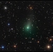 Комета C 2014 E2, снимок от 1 апреля 2014 года