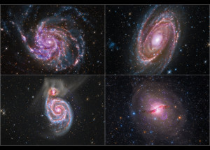 Снимки галактик, созданные при участии астрономов-аматоров