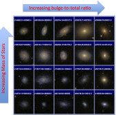 Снимки небольшой части галактик, проанализированных в новом исследовании