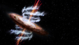 Активная галактика, светящаяся в рентгеновских лучах