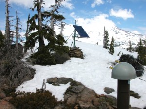 GPS-станция в горах Орегона
