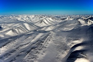 Горы хребта Брукс на Аляске