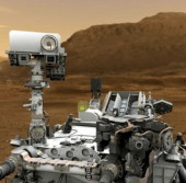 Художественная модель марсохода, который NASA намерено отправить на Марс в 2020 году