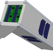 Компьютерная модель спутника «KickSat»