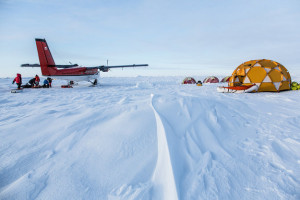 Лагерь в Арктике
