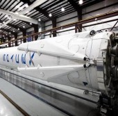 Ракета-носитель «Falcon 9» крупным планом