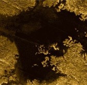 Saturn's moon Titan mystery object
