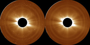 Снимки STEREO, которые использовались для измерения солнечной атмосферы