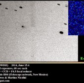 Снимок кометы C-2014 L2