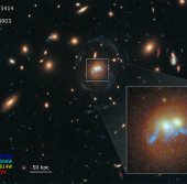 «Нить жемчуга» в галактическом скоплении SDSS J1531+3414